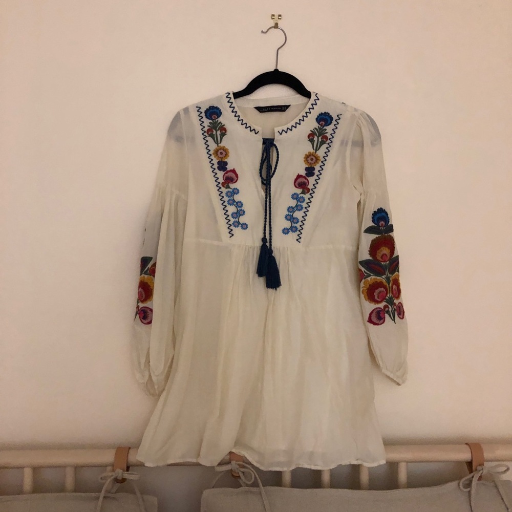 Embroidered dress